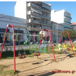Μεταλλική κούνια παιδικής χαράς 4 θέσεων (2π+2ν)